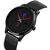 SKMEI Orologi da uomo minimalista sottile impermeabile moda semplice orologio da polso analogico Dress Moon Phase