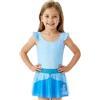 Get Trend Barbie | Disney La Sirenetta | Bella | Cinderella Costume Piscina Bambina con Gonna, Volant Costume Intero Bambina, Estivo Regalo Ragazza
