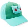 Pokémon 3D Baseball Cappello Bambino, Regolabile Leggero Pikachu Bulbasaur Cappellino con Visiera, Anime Regalo Bambini