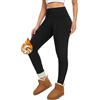 Svanco Leggings Termici Donna Invernali Felpati Caldi | Fodera Felpata Interna, Vita Alta, Taglio Elastico, Per Inverno E Uso Quotidiano