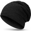 Compagno caldo berretto foderato berretto invernale beanie modello intessuto con soffice fodera interna in pile