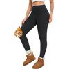 Svanco Leggings Termici Donna Invernali Felpati Caldi | Fodera Felpata Interna, Vita Alta, Taglio Elastico, Per Inverno E Uso Quotidiano