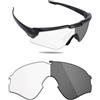Fiskr Lenti polarizzate di ricambio compatibili con occhiali da sole Oakley Si Ballistic M Frame Alpha OO9296, resistenti agli urti