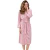 Surwin Accappatoio Nido d'Ape Uomo Donna | Leggero Kimono Doccia Unisex indicato per Doccia Quotidiana, SPA e Soggiorni in Hotel. Materiale Morbido e Traspirante.