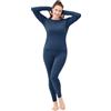 gagli Biancheria Intima Termica da Donna, Leggera, Calda e Ultra Morbida | Biancheria intima termica, set di biancheria intima funzionale, strato base per inverno 0-10 °C, elastica