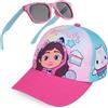 Get Trend Occhiali da Sole e Cappello Bambina Set Regolabile Cappello Protezione UV400 Occhiali da Sole Bambini