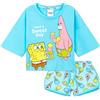 SPONGEBOB SQUAREPANTS Pigiama Bambina Set 2 Pezzi Corti Pigiami Estivi Ragazza Morbido Abbigliamento da Casa Idee Regalo