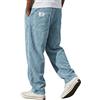 Generisch Pantaloni da uomo a coste larghi con elastico in vita | La gamba larga incontra la struttura a costine verticali per uno stile streetwear quotidiano