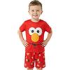 Get Trend - Sesame Street Pigiama Bambino 1-4 Anni, Pigiama Corto 2 Pezzi con T-Shirt & Shorts Pigiama Estivo, Idea Regalo Bambino