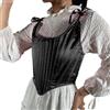 Duohropke Corsetto da donna con lacci, corsetto modellante, sexy, con spalline sottili, corsetto rinascimentale, lingerie vintage, gotico, corsetto modellante, corsetto per feste