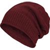 Compagno Caldo Berretto Foderato Berretto Invernale Beanie Design in Maglia fina con soffice Fodera Interna in Pile