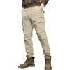 Generisch Pantaloni cargo da uomo in stile retrò, resistenti all'abrasione, pantaloni da lavoro ripstop, pantaloni da caccia, pantaloni da caccia, pantaloni lunghi da alpinismo, con tasche multiple