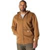 Carhartt Felpa da uomo Rain Defender Loose Fit pesante con zip intera