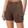 Generico Pantaloncini Donna Estivi Bermuda Cargo Shorts con Tasche Pantaloni Corti Slim Fit Multi-Tasche Pantaloncini da Lavoro Casual Sportivi Leggero Shorts Trekking Campeggio Vacanza Spiaggia