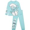 The Smurfs Pigiama Bambino, Pigiami Ragazzo Manica Lunga, Simpatico Set Pigiama Bambini, Pigiami Ragazzo Inverno