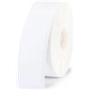 TopHomer Nastro termico per etichettatrice, 15 x 50 mm, impermeabile, bianco, per stampanti D11/D110/D101, 130 etichette/1 rotolo
