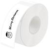 AXFEE 1 Rotoli Etichette Adesive Termiche, 15mm×30m Nastro Carta Etichetta | Nastro per Etichette Termiche, Gap, Compatibile con Niimbot D110/D11/D101/H1S, per Case, Cucine, Uffici, Scuole-Bianco
