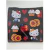 LIMEILER IENA ENFANT x FEILER Hello Kitty Limited Edition fazzoletto nero 25 cm
