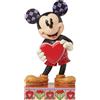 Topolino con cuore 12,5 cm Disney Traditions 6016329