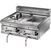 Fimar attrezzature per la ristorazione p SF10DM Friggitrice a gas da banco 6,9+6.9 kW doppia vasca 10+10 litri