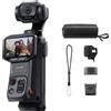 Insta360 Luna Pro Standard Bundle Black Gimbal Vlogging Camera 8K obiettivo L...