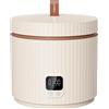 TOKIT Cuociriso PRO 1,5L Rice Cooker Mini, Risottiera Elettrica con Pulsante Tou