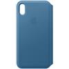 Apple Custodia folio in pelle (per iPhone XS Max) - Blu profondo