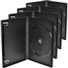 Mediarange 600 Custodie DVD-CD MediaRange BOX11-M Singole Nere 14mm MACCHINABILI