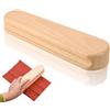 Mimdixy 1,6 X 9,4 X 2,4 Pollici Battente Sarto, Stiratura Quilters Battente Quilting Strumento, Multifunzione Appiattimento Asse Stiro, Strumento Cucito Clapper per Impostare Pieghe in Tessuto Accentuare Cuci