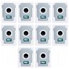 Sillar 10 Sacchetti per Aspirapolvere compatibili con iRobot Roomba i3+ i4+ i5+ i6+ i7+ i8+ j7+ j9+ s9+ 10s, sacchetti di polvere di ricambio, ricambi compatibili per Roomba