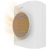 Cecotec Scaldabagno Ceramico ReadyWarm 1570 Max Ceramic Smart White. 1500 W, Tecnologia Ceramica, Display Digitale, Termostato Regolabile, Silenzioso, Sistema di Sicurezza