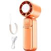 Generico Ventilatore Portatile A Mano Portatile Personale Ricaricabile 199 Velocità | Ventilatore A Mano Rinfrescante Da Esterno Per Casa Dormitorio Scrivania Esterno Viaggio Campeggio Picnic Escursionismo