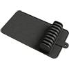 Ausla Porta Coltelli in Silicone per Cassetto, Vassoio Contenitore per | Base antiscivolo con impugnatura morbida, tappetino multiuso rimovibile, adatto ai cassetti da standard, 16,2x8,2x2,1