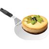 Linian Pala Rotonda per Pizza e Torte, Accessori in Acciaio Inox