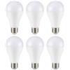 A2ZWORLD 6 Pezzi Lampadine LED E27 20W 2400LM, Bianco Neutro 4200K, Formatto A65, D65x132mm, Classe Energetica E 20W=147W, Angolo Luce 270°, Super Luminosa