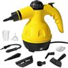 FIRE BULL Pulitore a vapore portatile ad alta pressione, 9 accessori, per cucina, divano, bagno, auto, 280 ml