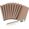 VCHOMY Fogli in teflon per pressa a caldo, antiaderenti, riutilizzabili, rotolo di carta PTFE per trasferimento di calore a sublimazione Cricut, HTV da stirare e cuocere (9 pezzi, 30,5 x 40,6 cm)