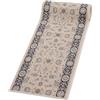 Mazovia Tappeto Passatoia Corridoio 80x100cm Crema Classico Tradizionale | Tappeto Passatoia per Cucina Lavanderia Camera da Letto Beige Facile da Pulire Resistente Ai Detergenti Venduto al Metro