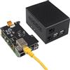 ZDE ZP591 PCIe to 2.5G Ethernet Network Port HAT Expansion Board 2.5GB 2.5GBE with Aluminum Case ZC506 for Raspberry Pi 5 2GB 4GB 8GB 16GB