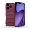 ESHUYI Cover Silicone Liquido per iPhone 18 Pro/iPhone 17 Pro | Protezione Anti-Germi e Fodera in Microfibra, Custodia protezione antiurto, Viola scuro