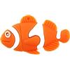 ELLENNE CHIAVETTA USB PESCE PAGLIACCIO IN SILICONE ROSSO PENDRIVE 16GB A24 | MEMORIA USB 2.0 CON DESIGN DA PESCE PAGLIACCIO, IN SILICONE ROSSO, PASSIONE MARE, TAGLI DA 16G 32GB 64GB A SCELTA