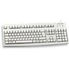 CHERRY G83-6105, Tastiera Cablata per Utilizzi in Ambienti Industriali, Layout per la Germania (QWERTZ), Tasti Resistenti all'Abrasione, Facile da Pulire, Riciclabile, Grigio Chiaro