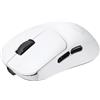MAMBASNAKE ATTACK SHARK F1 AIR Mouse da Gioco Wireless 39g - Bianco B | Ultra Leggero, 60K DPI, Dual 8K Polling, PAW3955MAX, Tri-Mode, Batteria 720h, Rivestimento Icy Touch, Driver Web per PC Mac