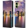 Head Case Designs Dubai City Skylines - Custodia a portafoglio in pelle compatibile con Apple iPhone 17