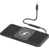 Generic Caricabatterie wireless per Ford Transit Custom | Caricatore induttivo per auto, stazione di ricarica per cellulare, caricabatterie wireless per auto, tappetino in silicone