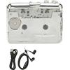 Wakects Lettore di Cassette, Convertitore Portatile da Nastro a MP3 con Inversione Automatica, USB Tipo C Compatibile con PC e OS X