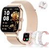Iaret Smartwatch Donna Oro Rosa 1000mAh