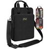 ZINZ B01K07 Borsa a tracolla per laptop da 12,9 e 13 pollici, borsa a mano espandibile con scomparto per oggetti di valore, compatibile con MacBook Air/Pro/Neo 13 M5/M4/M3/M2/M1, iPad 12.9/13/11