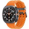 Samsung Galaxy Watch Ultra Smartwatch - Versione 2025, 47 mm, grigio titanio, LTE (versione CAD), involucro in titanio resistente, design a cuscino, pulsante rapido, monitoraggio della salute basato