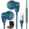 ACANDYA Cuffie USB C con Microfono per iPhone 18 pro max 16 17 16e /Pixel 10a, Blu | Auricolari con Filo USB C per xiaomi REDMI Note 17 15C POCO X8 Pro/Galaxy S26 A16 A26 A56 A57 5G S25FE /oppo A7 Pro Max 5G